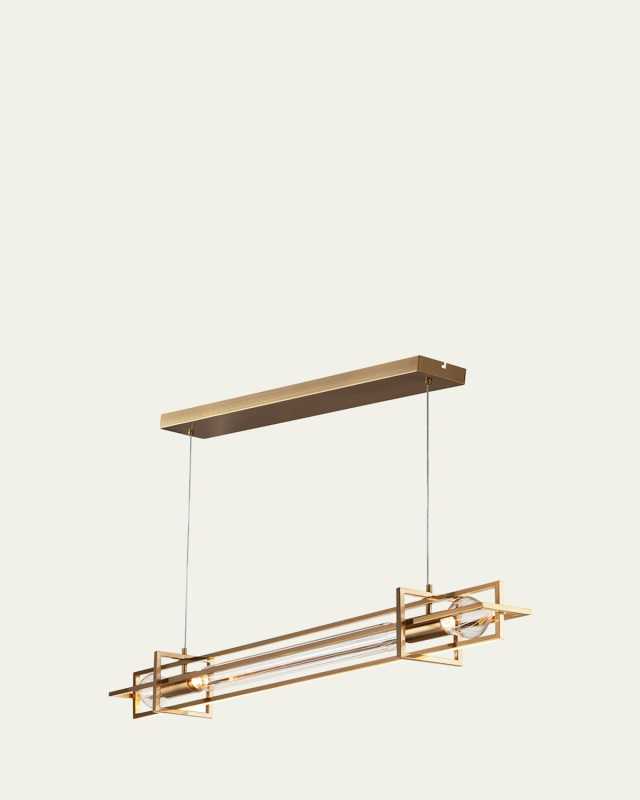 Nina Magon design from Studio M Zeppelin 50" LED Linear Pendant